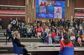 Итоги года с Владимиром Путиным в 2024 году. Фото Светланы Павловой, IRK.ru