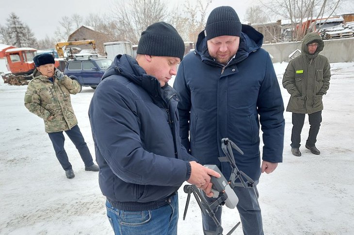 Приемка дронов. Фото пресс-службы правительства региона