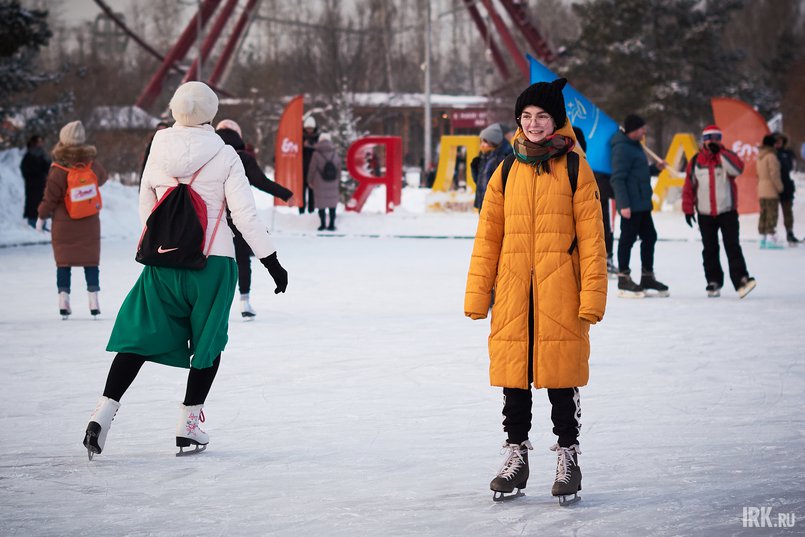 Декабрь — время кататься на коньках. Фото: Маргарита Романова