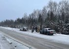 Авария в Тайшетском районе. Фото Госавтоинспекции Иркутской области