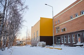 Новый блок школы № 75. Фото пресс-службы администрации Иркутска