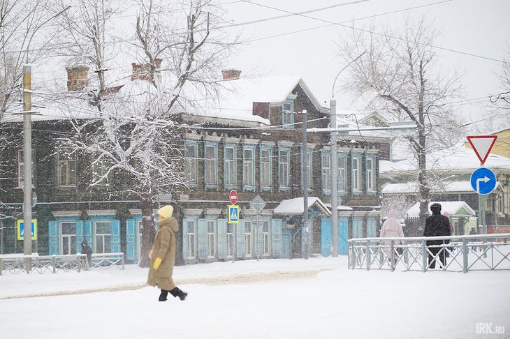 Зимний Иркутск. Фото Маргариты Романовой, IRK.ru