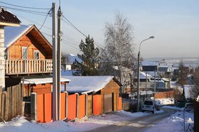 Дома. Фото пресс-службы правительства Иркутской области