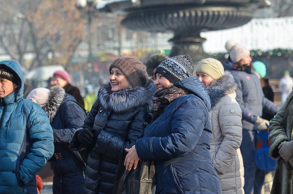 В сквере Кирова. Фото: Илья Татарников, архив IRK.ru