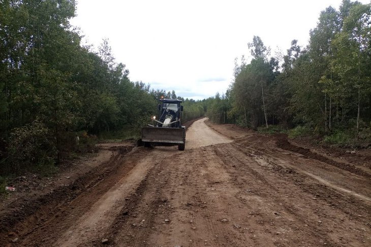 Дорога, ведущая к СНТ «Медгородок». Фото пресс-службы прокуратуры Иркутской области