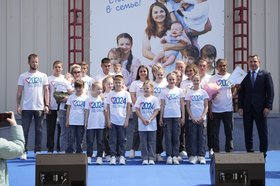 Конкурс «Почетная семья». Фото пресс-службы правительства Иркутской области