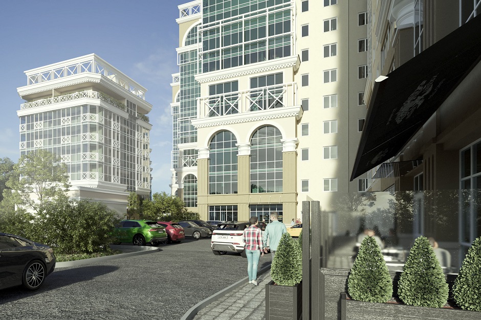 Площадь застройки — 1,6 тысячи квадратных метров