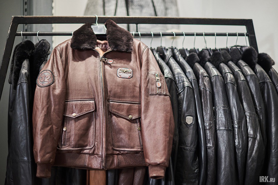Мужские кожаные куртки