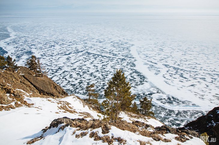 Байкал зимой. Фото IRK.ru, автор — Зарина Весна