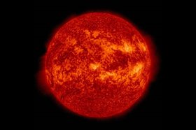 Солнце. Изображение с сайта лаборатории солнечной астрономии ИКИ и ИСЗФ