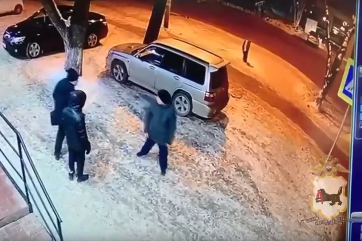 Скриншот видео пресс-службы ГУ МВД России по Иркутской области