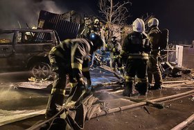 Место крушения самолета. Фото ГУ МЧС России по Иркутской области