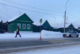 Место ДТП в Тельме. Фото Госавтоинспекции Иркутской области