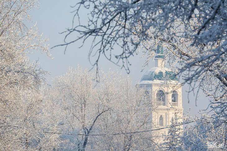 Иркутск зимой. Фото Ильи Татарникова из архива IRK.ru