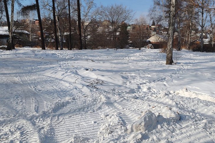 Территория, где планируют создать «Сарафанов городок». Фото пресс-службы городской думы