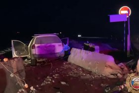 Водитель иномарки ранее не был знаком с пассажиром. Скриншот видео из телеграм-канала Госавтоинспекции региона