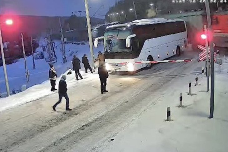 Место случившегося. Скриншот видео, предоставленного очевидцем