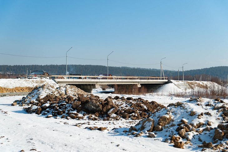 Мост в деревне Олха. Фото пресс-службы правительства Иркутской области