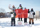 Призеры соревнований по скиджорингу. Фото Маргариты Романовой, IRK.ru