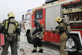 Пожарные. Фото ГУ МЧС России по Иркутской области