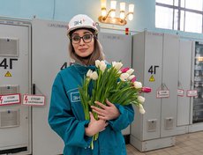 Евгения Бронская, техник первой категории Иркутской ГЭС