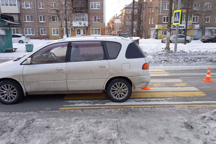 ДТП в Братске. Фото пресс-службы Госавтоинспекции Иркутской области