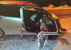 Водитель Daihatsu Mira не уступил дорогу Toyota Vitz. Фото Госавтоинспекции региона