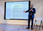 Образовательное мероприятие для молодых законодателей с участием депутата Дмитрия Мясникова. Фото IRK.ru