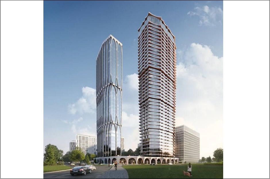 Пример использования современных архитектурных трендов в новостройках Москвы. Изображение предоставила Мария Мартынова