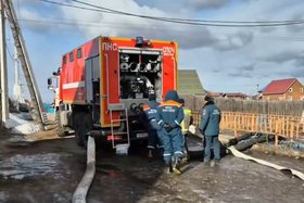 С подтопленных территорий откачивают воду. Скриншот видео ГУ МЧС России по Иркутской области