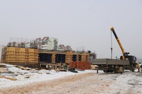 Строительство. Фото пресс-службы администрации Иркутска