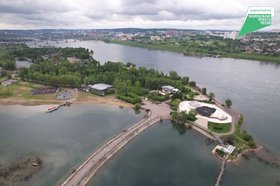 Остров Юность. Фото из телеграм-канала Руслана Болотова