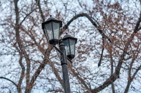 Уличный фонарь. Фото Маргариты Романовой, IRK.ru