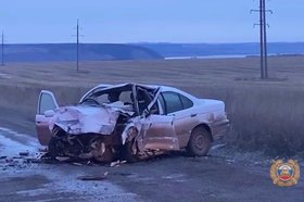 ДТП в Черемховском районе. Скриншот видео пресс-службы Госавтоинспекции Иркутской области