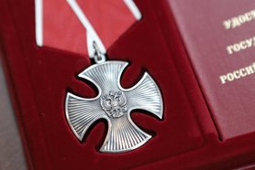 Орден Мужества. Фото пресс-службы администрации Иркутска