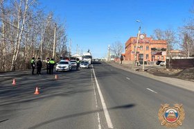 Место ДТП. Фото из телеграм-канала прокуратуры Иркутской области