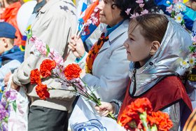 Иркутяне в День Победы. Фото IRK.ru
