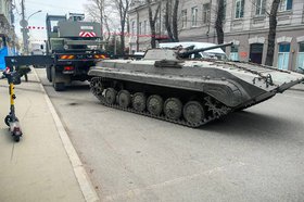 Технику увезли в войсковую часть и военно-исторический музей. Фото пресс-службы правительства Иркутской области