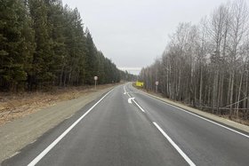 Дорога. Фото пресс-службы правительства Иркутской области