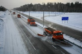 Дорожная техника. Фото упрдор «Прибайкалье»
