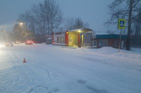 Место аварии. Фото Госавтоинспекции Иркутской области