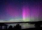 Полярное сияние в Боханском районе. Фото — Роман Антонович