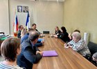 Рабочая встреча по вопросу строительства водовода в Смоленщине. Фото пресс-службы администрации Иркутского района