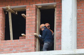 Строители. Фото Ильи Татарникова из архива IRK.ru