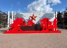 Фотозона. Фото пресс-службы администрации Иркутска