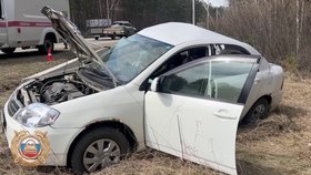 ДТП. Скриншот видео Госавтоинспекции региона