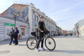 Иркутянин Даниил Толстиков. Фото из его телеграм-канала «Зеленый друг»