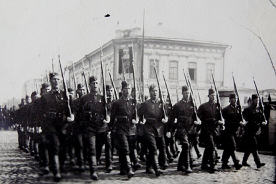 Участники марша