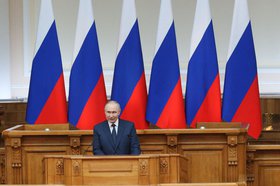 Владимир Путин. Фото пресс-службы Законодательного собрания Иркутской области