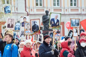 Акция «Бессмертный полк» в Иркутске. Фото Маргариты Романовой, IRK.ru